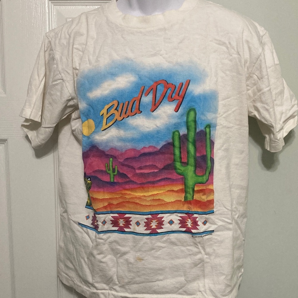 White Short Sleeve Men's Tee